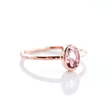 Tourmaline & 14k Gold Wildflower Ring