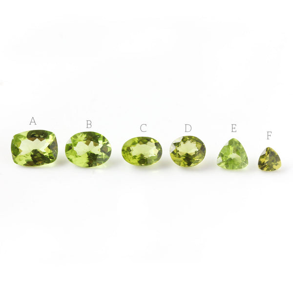 Peridot & 14k Gold Wildflower Ring