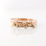 Seed Ring in 14k Gold