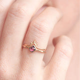 The Ourika Ring - fine 14k gold stacking ring
