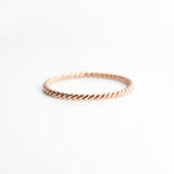 Rope Ring in 14k Gold