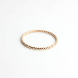 Rope Ring in 14k Gold