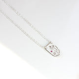 Sterling silver floral necklace - The Meadow Necklace
