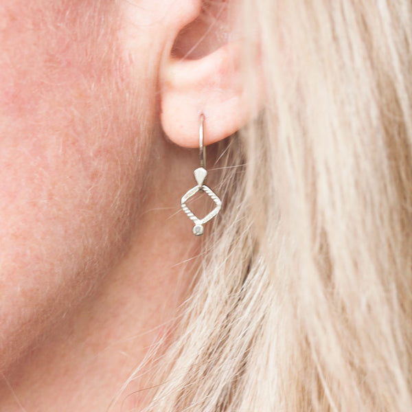 Tilya Earrings - 14k Gold Drop Earrings