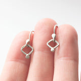 Tilya Earrings - Sterling Silver Drop Earrings
