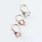 Tilya Earrings - 14k Gold Drop Earrings