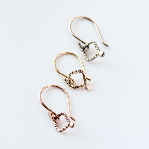 Tilya Earrings - 14k Gold Drop Earrings