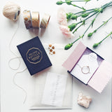 The Ourika Ring - fine 14k gold stacking ring