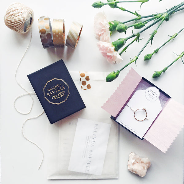 The Ourika Ring - fine 14k gold stacking ring